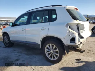 2017 Volkswagen Tiguan S with VIN WVGAV7AXXHK050927, listed as a Copart auction lot 49633085 with 78,155 mi miles and Salvage Title. Bid and sale history available at DreamBid. Image 2.