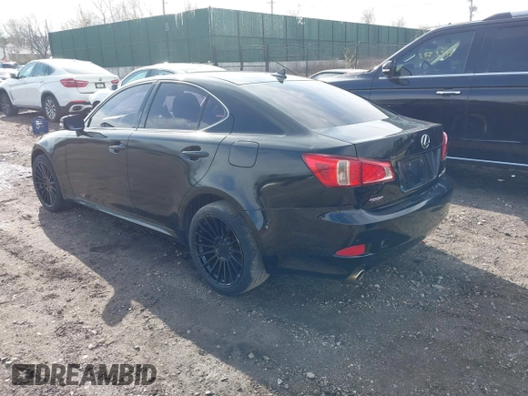 2012 Lexus IS 250 with VIN JTHCF5C20C5057892, listed as a IAAI auction lot 41995914 with 161,058 mi miles and . Bid and sale history available at DreamBid. Image 3.