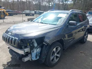 2019 Jeep Cherokee Limited with VIN 1C4PJMDX4KD102214, listed as a IAAI auction lot 41737056 with 58,627 mi miles. Bid and sale history available at carsss.com. Image 17.