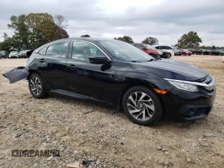 2016 Honda Civic Sedan EX with VIN 2HGFC2F8XGH509062, listed as a Copart auction lot 78390574 with 153,205 mi miles and Salvage Title. Bid and sale history available at carsss.com. Image 4.