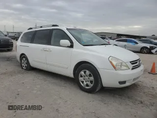 2007 Kia Sedona LX with VIN KNDMB233776147825, listed as a Copart auction lot 83355334 with 243,541 mi miles and Clean Title. Bid and sale history available at carsss.com. Image 4.