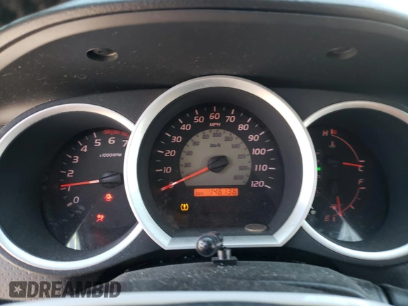 2010 Toyota Tacoma PreRunner with VIN 3TMJU4GN8AM095133, listed as a Copart auction lot 59602955 with 146,136 mi miles and Salvage title. Bid and sale history available at DreamBid. Image 9.