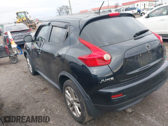 2014 Nissan Juke S with VIN JN8AF5MR1ET351423, listed as a IAAI auction lot 41581183 with 100,528 mi miles. Bid and sale history available at carsss.com. Image 3.