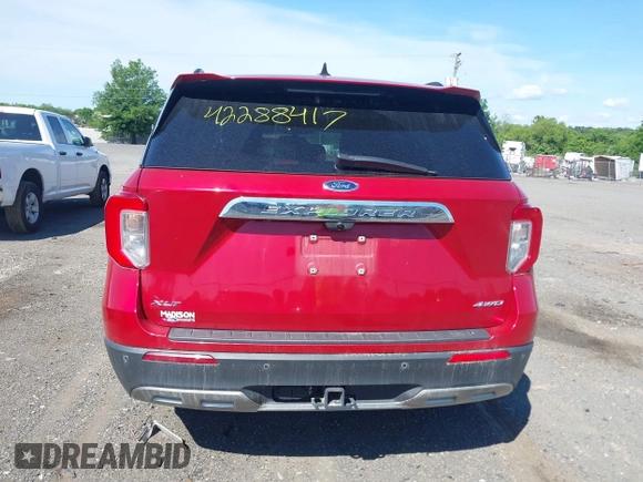 2022 Ford Explorer XLT z VIN 1FMSK8DH2NGC09901, wystawiony jako IAAI lot #42288417 z przebiegiem 40 752 mil mil oraz . Historia ofert i sprzedaży dostępna na DreamBid. Obrazek 16.