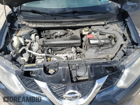 2015 Nissan Rogue S with VIN KNMAT2MVXFP578751, listed as a Copart auction lot 50409875 with 174,142 mi miles and Salvage Title. Bid and sale history available at carsss.com. Image 12.