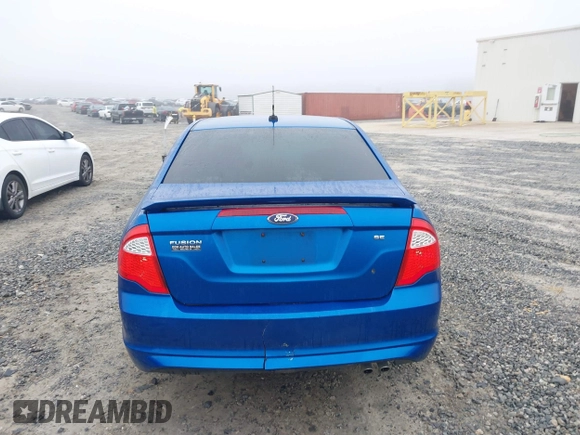 2012 Ford Fusion SE with VIN 3FAHP0HA4CR403923, listed as a IAAI auction lot 41945401 with 189,190 mi miles. Bid and sale history available at carsss.com. Image 16.