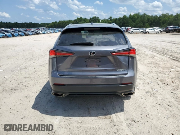 2019 Lexus NX 300 with VIN JTJYARBZ9K2123901, listed as a Copart auction lot 62200235 with 104,223 mi miles and Non repairable. Bid and sale history available at DreamBid. Image 6.