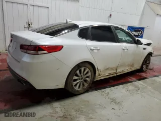 2017 Kia Optima LX with VIN 5XXGT4L39HG137967, listed as a Copart auction lot 53544375 with 147,940 mi miles and Salvage Title. Bid and sale history available at carsss.com. Image 3.