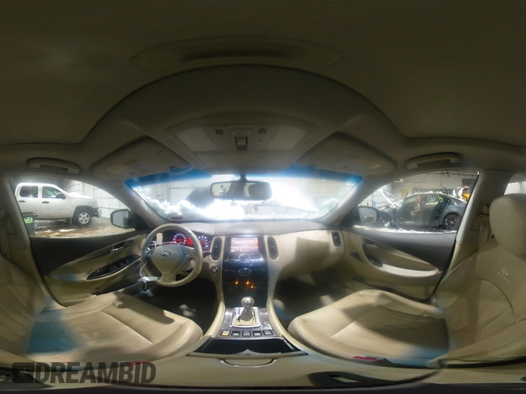 2008 Infiniti EX Journey with VIN JNKAJ09F08M355620, listed as a Copart auction lot 44428505 with 143,926 mi miles and Salvage title. Bid and sale history available at DreamBid. Image 13.