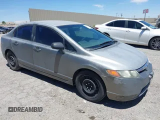 2008 Honda Civic LX z VIN 2HGFA16538H524963, wystawiony jako IAAI lot #42497277 z przebiegiem 441 700 mil mil oraz . Historia ofert i sprzedaży dostępna na DreamBid. Obrazek 1.