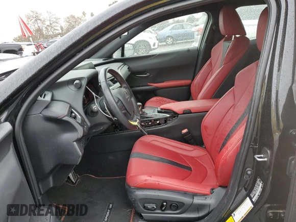 2022 Lexus UX with VIN JTHE3JBH7N2049826, listed as a Copart auction lot 72882992 with 4,841 mi miles. Bid and sale history available at carsss.com. Image 7.