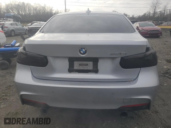2013 BMW 3 Series 335i with VIN WBA3A9C54DF477049, listed as a Copart auction lot 84662634 with 118,389 mi miles and Salvage Title. Bid and sale history available at carsss.com. Image 6.