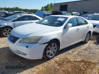 2007 Lexus ES with VIN JTHBJ46G672127866, listed as a IAAI auction lot 41968453 with 215,291 mi miles. Bid and sale history available at carsss.com. Image 2.