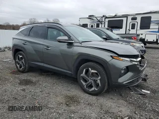 2023 Hyundai Tucson Limited with VIN 5NMJECAE7PH237810, listed as a Copart auction lot 46398795 with 18,337 mi miles and Salvage Title. Bid and sale history available at DreamBid. Image 4.