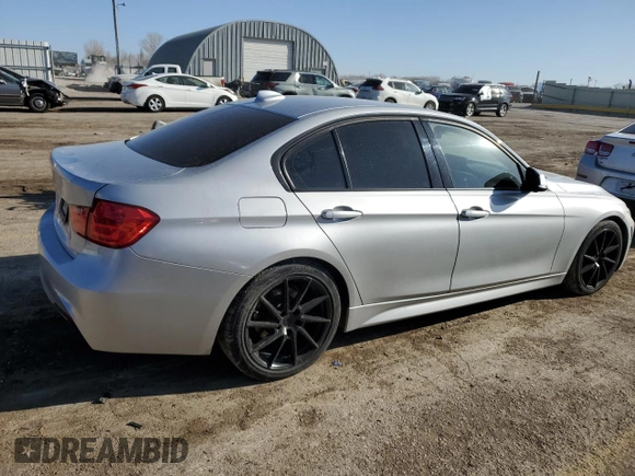 2013 BMW 3 Series 328i with VIN WBA3C1C54DF441695, listed as a Copart auction lot 49883615 with 125,692 mi miles and Salvage Title. Bid and sale history available at carsss.com. Image 3.