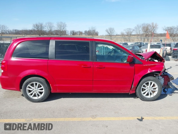 2014 Dodge Grand Caravan SXT with VIN 2C4RDGCG6ER477008, listed as a IAAI auction lot 41770610 with 89,843 mi miles and . Bid and sale history available at DreamBid. Image 14.