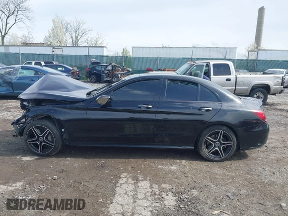 2019 Mercedes-Benz C C 300 with VIN 55SWF8EB5KU321410, listed as a IAAI auction lot 41951332 with Not Provided miles. Bid and sale history available at carsss.com. Image 14.