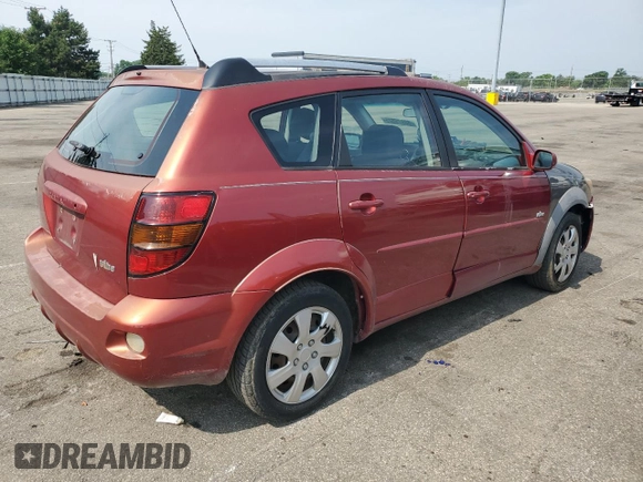 2005 Pontiac Vibe with VIN 5Y2SL63845Z431366, listed as a Copart auction lot 60979525 with 93,133 mi miles and Clean title. Bid and sale history available at DreamBid. Image 3.