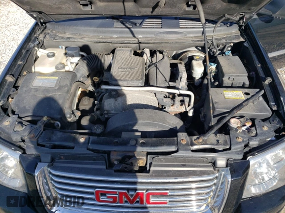 2008 GMC Envoy SLT with VIN 1GKDT13SX82193080, listed as a Copart auction lot 50058045 with 206,297 mi miles and Salvage Title. Bid and sale history available at carsss.com. Image 12.