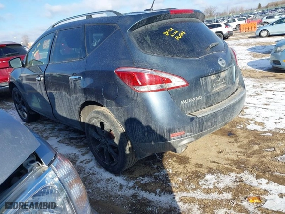 2013 Nissan Murano SL with VIN JN8AZ1MW9DW304806, listed as a IAAI auction lot 41336681 with 217,614 mi miles. Bid and sale history available at carsss.com. Image 3.