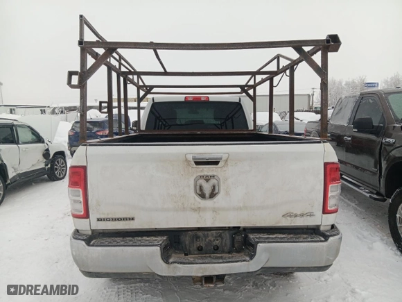 2019 Ram 2500 Big Horn with VIN 3C6UR5JJ6KG583952, listed as a Copart auction lot 44182795 with 75,217 mi miles and Salvage Title. Bid and sale history available at carsss.com. Image 6.