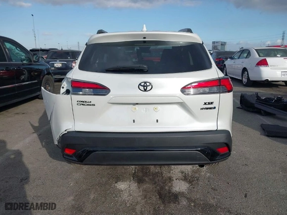 2024 Toyota Corolla Cross Hybrid S with VIN 7MUFBABGXRV030725, listed as a IAAI auction lot 41540186 with 1 mi miles. Bid and sale history available at carsss.com. Image 15.