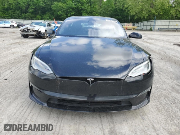 2021 Tesla Model S Long Range z VIN 5YJSA1E52MF428241, wystawiony jako Copart lot #57302035 z przebiegiem 67 775 mil mil oraz Szkoda całkowita • Salvage title. Historia ofert i sprzedaży dostępna na DreamBid. Obrazek 5.