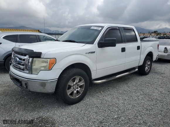 2010 Ford F-150 XL with VIN 1FTEW1CW4AFC57218, listed as a Copart auction lot 51371205 with 217,208 mi miles and Clean Title. Bid and sale history available at carsss.com. Image 1.