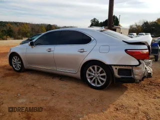 2012 Lexus LS 460 with VIN JTHCL5EF8C5014605, listed as a Copart auction lot 81706824 with Not provided miles and Salvage title. Bid and sale history available at DreamBid. Image 2.