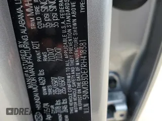 2024 Hyundai Tucson SEL with VIN 5NMJB3DE7RH418381, listed as a Copart auction lot 73030794 with 2,847 mi miles and Salvage Title. Bid and sale history available at carsss.com. Image 13.