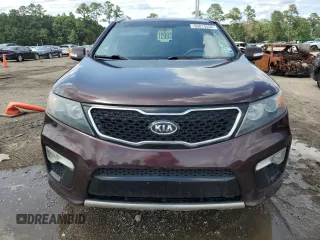 2013 Kia Sorento SX with VIN 5XYKW4A21DG387284, listed as a Copart auction lot 60813535 with 194,257 mi miles and Salvage title. Bid and sale history available at DreamBid. Image 5.