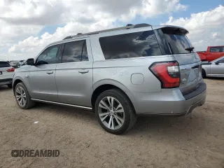 2020 Ford Expedition Max King Ranch with VIN 1FMJK1PT6LEA92254, listed as a Copart auction lot 68925444 with 76,506 mi miles and Clean Title. Bid and sale history available at DreamBid. Image 2.