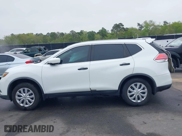 2016 Nissan Rogue SV with VIN KNMAT2MT6GP603967, listed as a IAAI auction lot 41902353 with 126,938 mi miles. Bid and sale history available at carsss.com. Image 14.