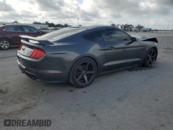 2019 Ford Mustang GT with VIN 1FA6P8CF3K5142116, listed as a Copart auction lot 55519545 with 48,058 mi miles and Salvage title. Bid and sale history available at DreamBid. Image 3.