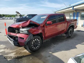 2022 Nissan Frontier S with VIN 1N6ED1EKXNN617813, listed as a Copart auction lot 68093124 with 60,994 mi miles and Salvage Title. Bid and sale history available at carsss.com. Image 1.