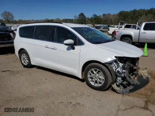 2021 Chrysler Voyager LXI with VIN 2C4RC1DG1MR530789, listed as a Copart auction lot 50079565 with 66,560 mi miles and Salvage Title. Bid and sale history available at carsss.com. Image 4.
