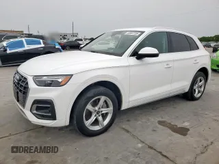 2021 Audi Q5 Premium with VIN WA1AAAFY5M2003212, listed as a Copart auction lot 53697735 with 114,200 mi miles and Clean Title. Bid and sale history available at carsss.com. Image 1.