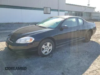 2007 Chevrolet Monte Carlo LS with VIN 2G1WJ15K579415539, listed as a Copart auction lot 50505005 with 181,859 mi miles and Salvage Title. Bid and sale history available at carsss.com. Image 1.