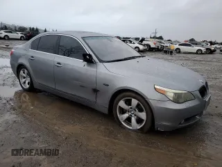 2004 BMW 5 Series 530i with VIN WBANA73514B060427, listed as a Copart auction lot 44209665 with 103,583 mi miles and Salvage Title. Bid and sale history available at DreamBid. Image 4.