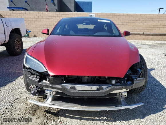 2024 Tesla Model S with VIN 5YJSA1E51RF537362, listed as a Copart auction lot 46931465 with 19,467 mi miles and Salvage Title. Bid and sale history available at carsss.com. Image 5.