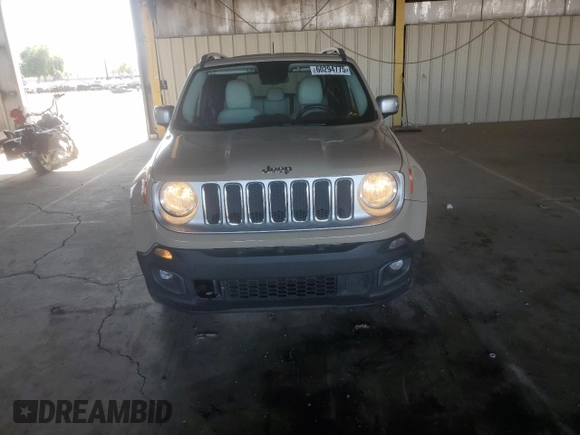 2016 Jeep Renegade Limited with VIN ZACCJBDT5GPC68282, listed as a Copart auction lot 60294775 with 120,641 mi miles and Clean title. Bid and sale history available at DreamBid. Image 5.