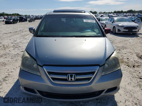 2007 Honda Odyssey EX-L with VIN 5FNRL38747B065494, listed as a Copart auction lot 55858855 with 228,074 mi miles and Clean Title. Bid and sale history available at DreamBid. Image 5.