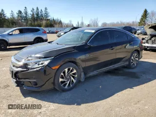 2017 Honda Civic EX with VIN 2HGFC2F81HH003590, listed as a Copart auction lot 53337565 with 218,496 mi miles and Clean Title. Bid and sale history available at DreamBid. Image 1.