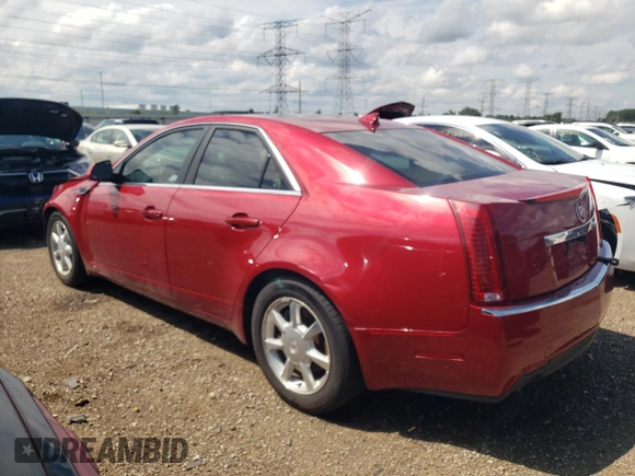 2009 Cadillac CTS AWD w/1SA with VIN 1G6DG577X90108669, listed as a Copart auction lot 61735934 with Not Provided miles and Salvage Title. Bid and sale history available at carsss.com. Image 2.
