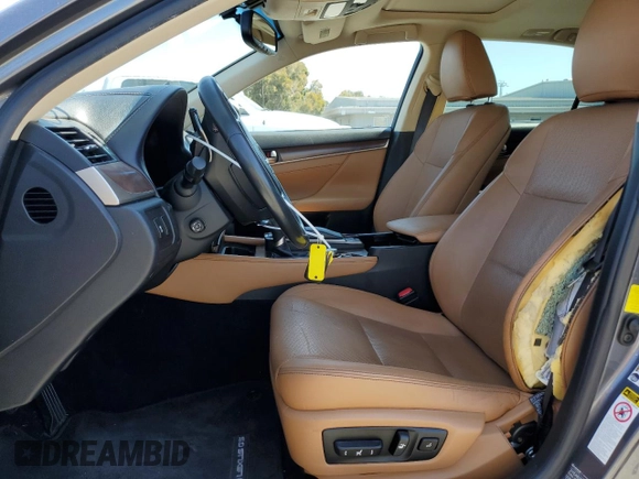 2013 Lexus GS 350 with VIN JTHBE1BLXD5016656, listed as a Copart auction lot 58425285 with 104,059 mi miles and Salvage title. Bid and sale history available at DreamBid. Image 7.