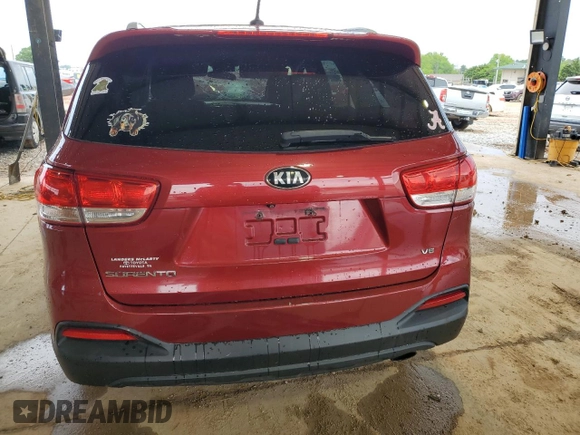 2016 Kia Sorento LX with VIN 5XYPGDA53GG094861, listed as a Copart auction lot 53748345 with 122,734 mi miles and Salvage title. Bid and sale history available at DreamBid. Image 6.