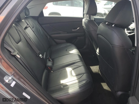 2023 Hyundai Elantra Hybrid Limited with VIN KMHLN4AJ1PU084180, listed as a Copart auction lot 46336045 with 48,344 mi miles and Salvage Title. Bid and sale history available at carsss.com. Image 10.