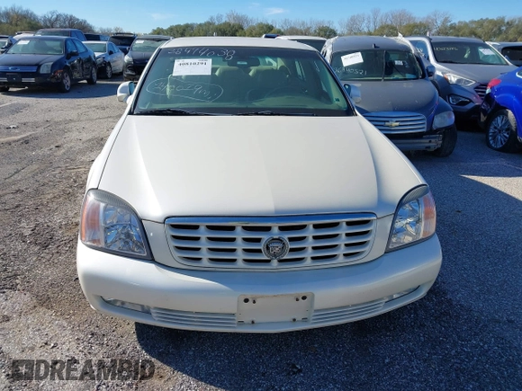2000 Cadillac DeVille DTS z VIN 1G6KF5793YU222306, wystawiony jako IAAI lot #40810291 z przebiegiem 140 019 mil mil oraz . Historia ofert i sprzedaży dostępna na DreamBid. Obrazek 6.