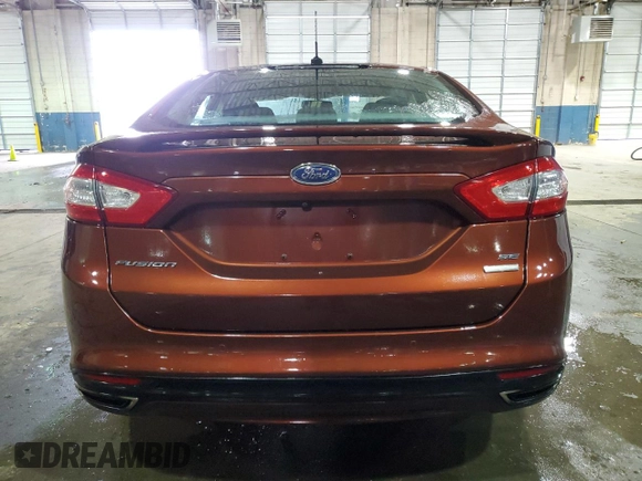 2016 Ford Fusion SE with VIN 3FA6P0T9XGR381162, listed as a Copart auction lot 52078585 with 104,066 mi miles and Clean Title. Bid and sale history available at carsss.com. Image 6.