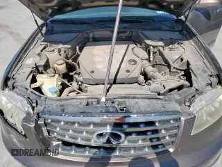 2008 Infiniti FX z VIN JNRAS08W38X203278, wystawiony jako Copart lot #57710405 z przebiegiem 168 007 mil mil oraz Szkoda całkowita • Salvage title. Historia ofert i sprzedaży dostępna na DreamBid. Obrazek 12.